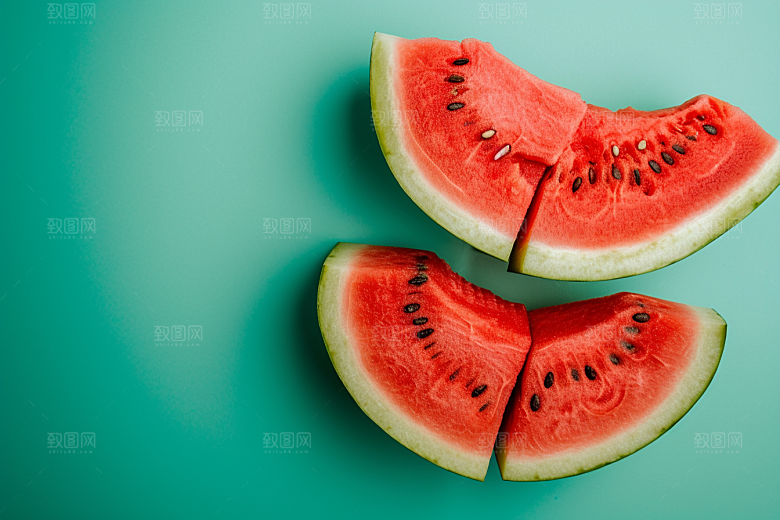西瓜水果夏季立夏