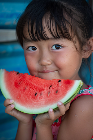 西瓜水果清凉夏季