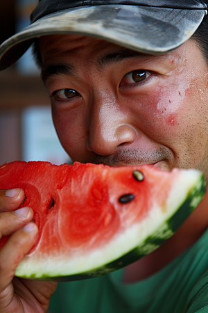 西瓜水果高清立夏