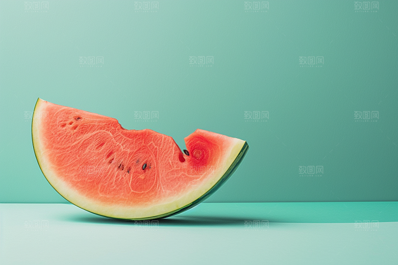 西瓜水果自然清新