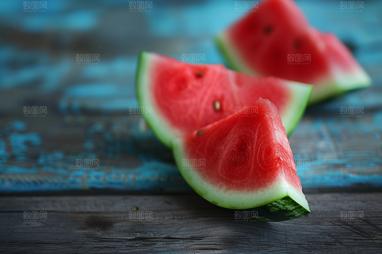 西瓜水果美食高清