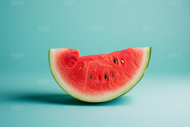 西瓜水果清凉摄影图