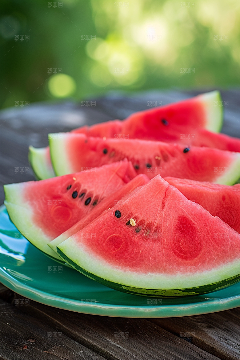 西瓜水果夏季夏天