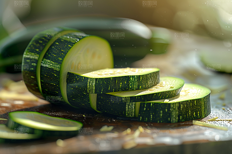 西葫芦美食白瓜摄影图