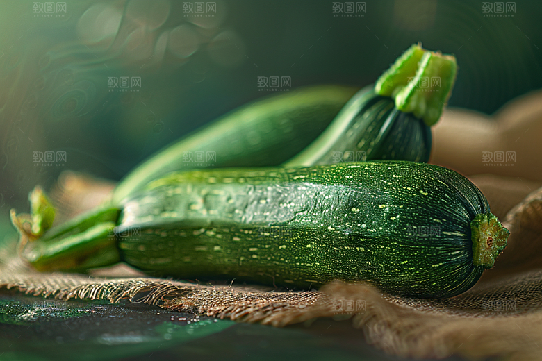 西葫芦白瓜美食摄影图