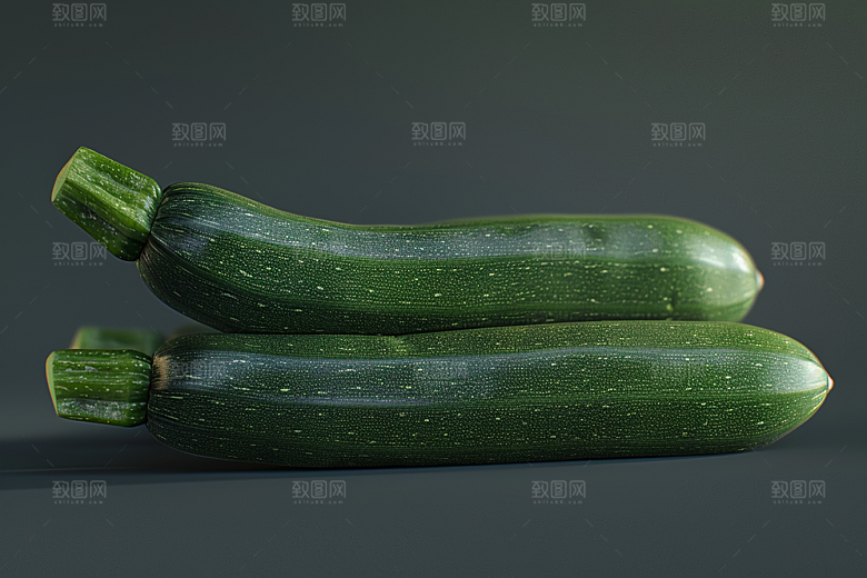 西葫芦瓜果自然摄影图