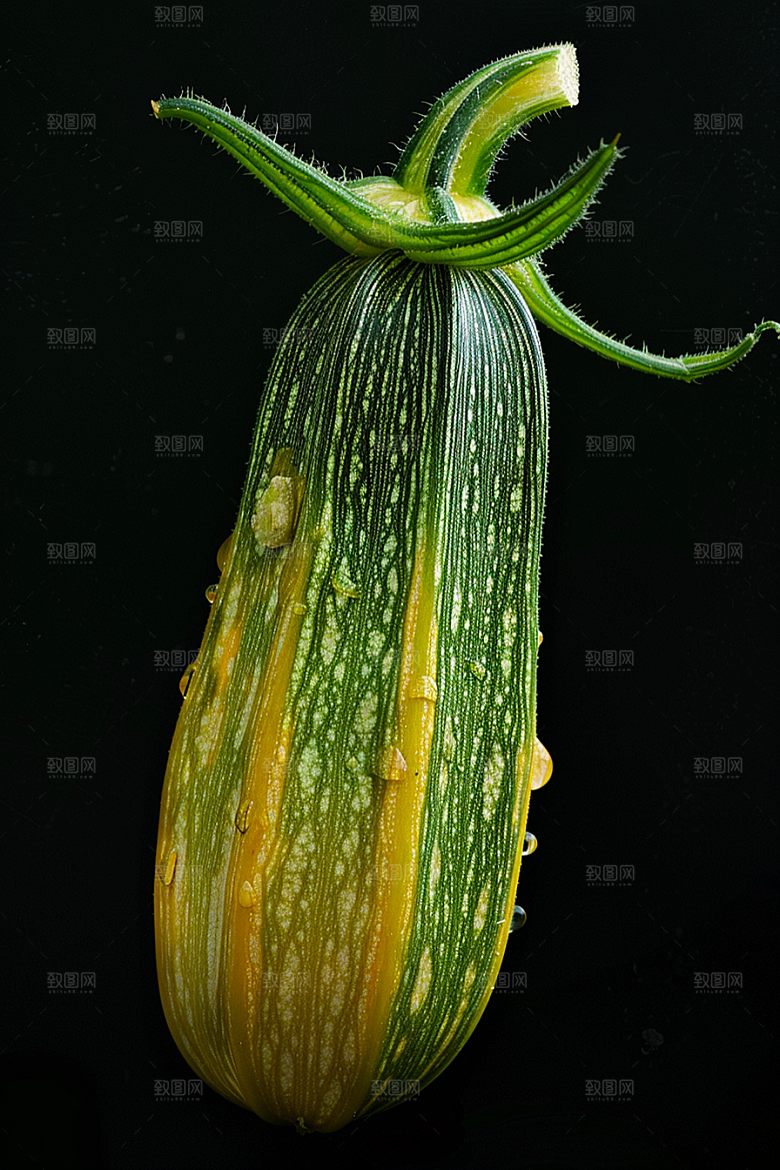 西葫芦自然美食摄影图