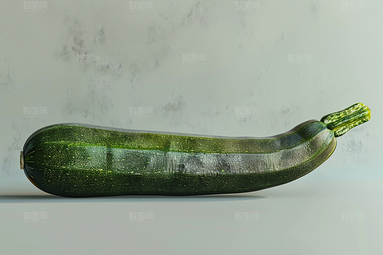 西葫芦菜瓜食材摄影图