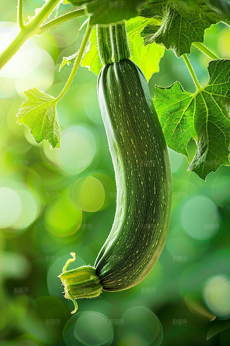 西葫芦瓜果蔬菜摄影图