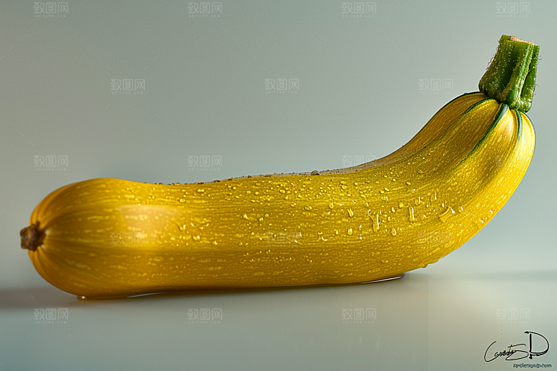 西葫芦美食食材摄影图