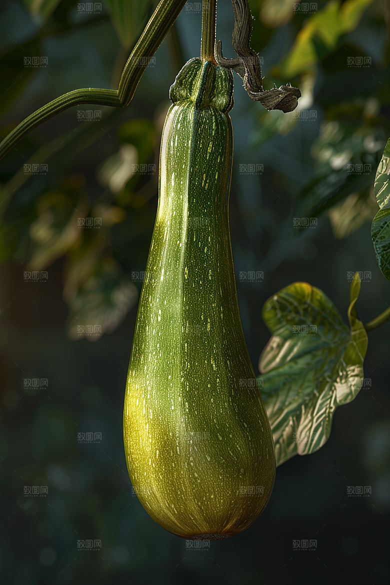 西葫芦蔬菜自然摄影图