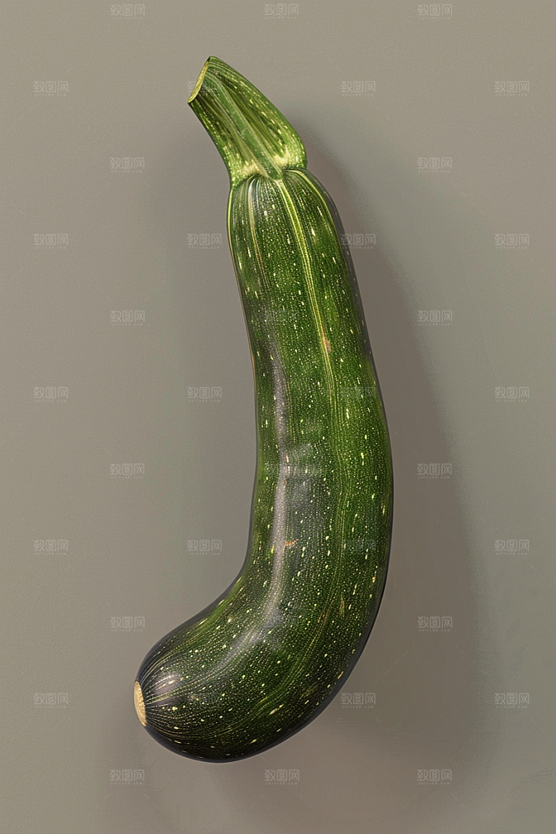 西葫芦果实食材摄影图