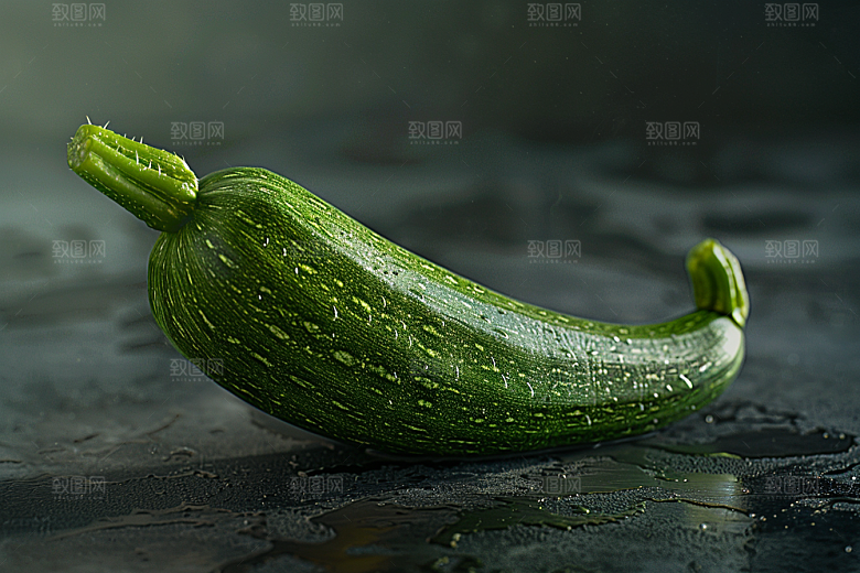 西葫芦白瓜绿色摄影图