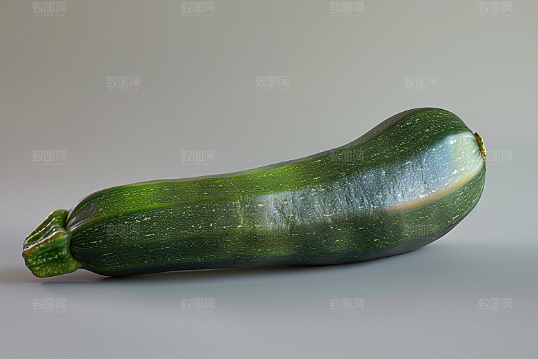 西葫芦自然白瓜摄影图