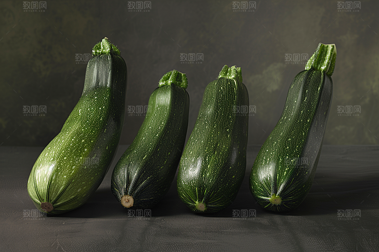 西葫芦食材果实摄影图