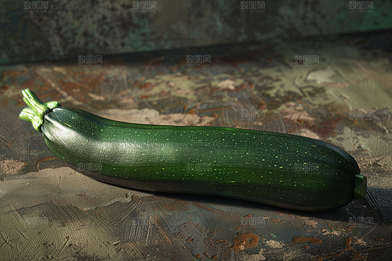西葫芦绿色蔬菜摄影图