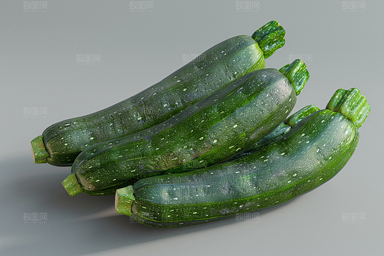 西葫芦瓜果美食摄影图