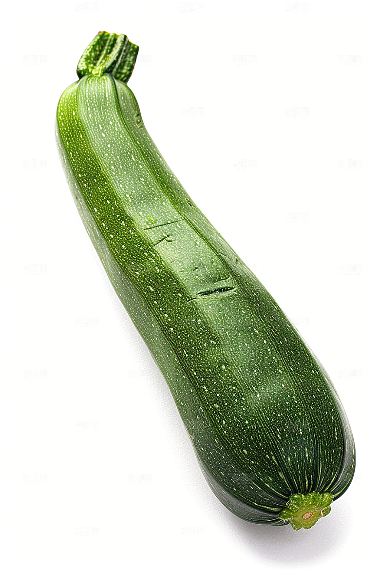 西葫芦清新食材摄影图