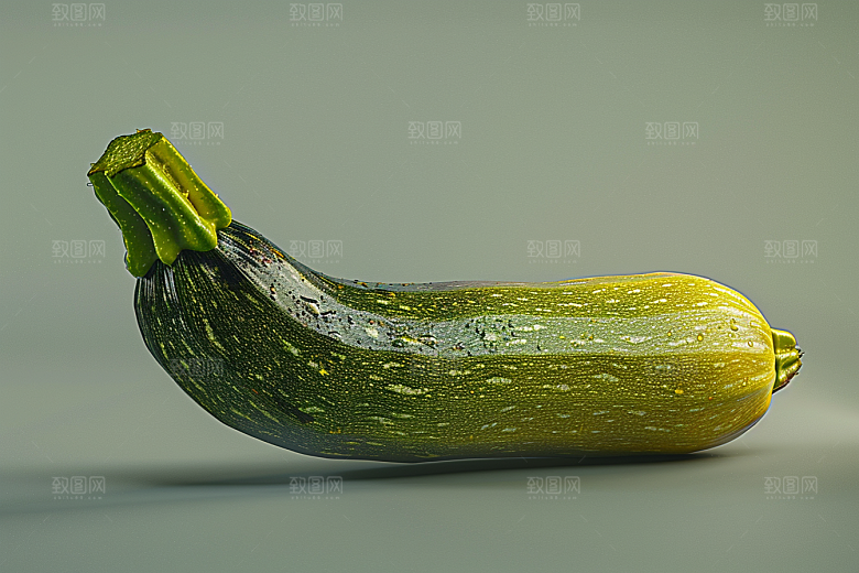 西葫芦绿色美食摄影图