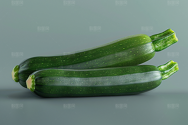 西葫芦清新自然摄影图
