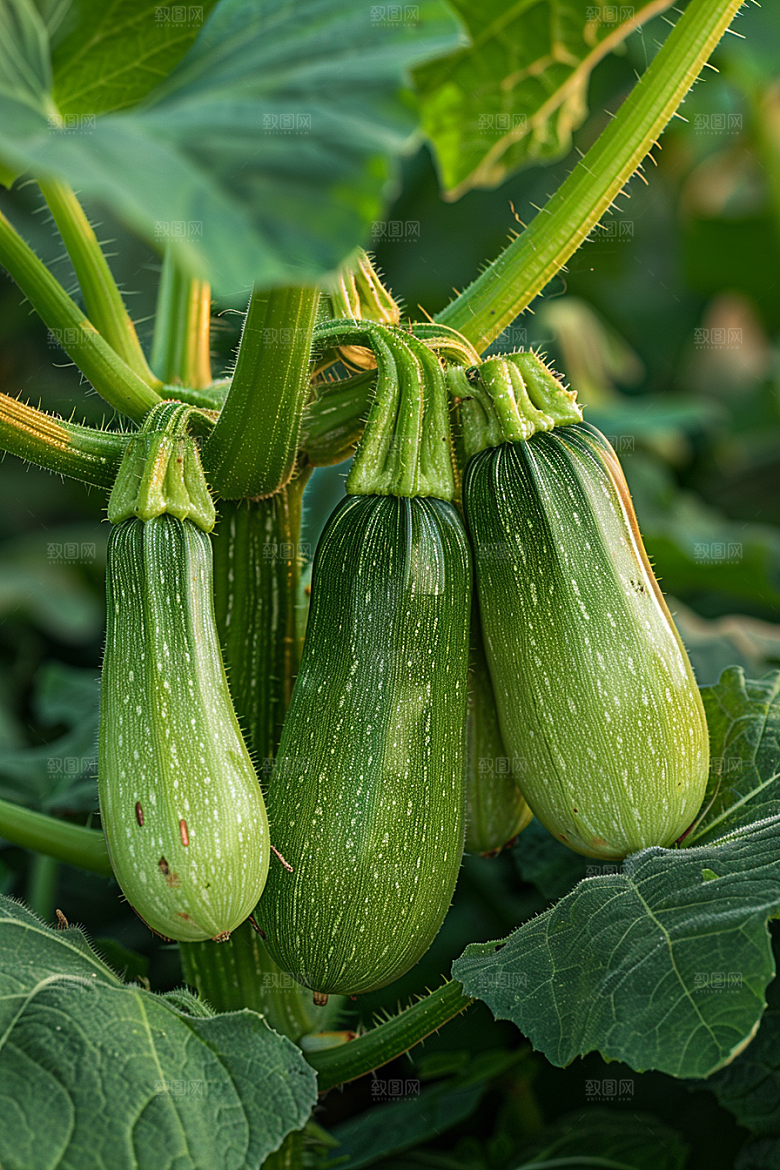 西葫芦美食食材摄影图