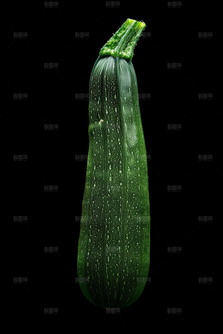 西葫芦绿色美食摄影图