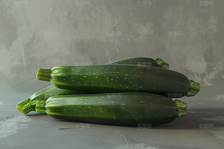 西葫芦瓜果美食摄影图