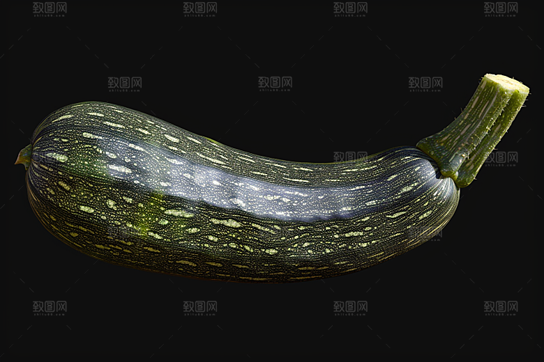 西葫芦清新果实摄影图