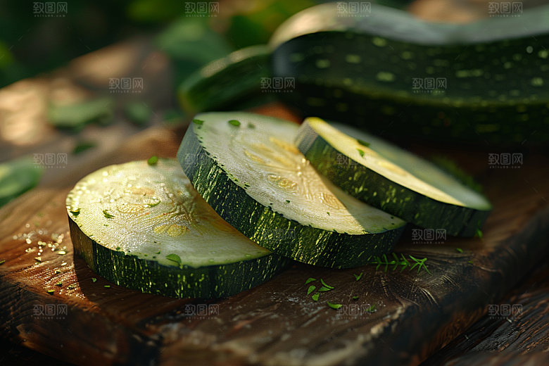 西葫芦美食菜瓜摄影图