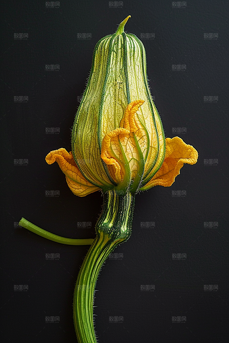 西葫芦瓜果美食摄影图