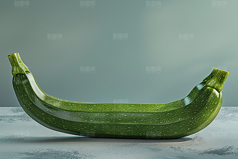 西葫芦瓜果美食摄影图