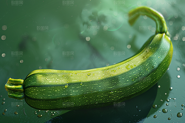 西葫芦绿色高清摄影图