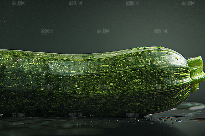 西葫芦美食清新摄影图