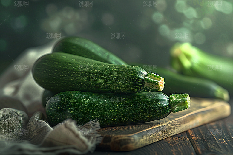 西葫芦美食瓜果摄影图