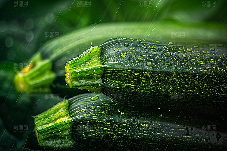 西葫芦美食瓜果摄影图
