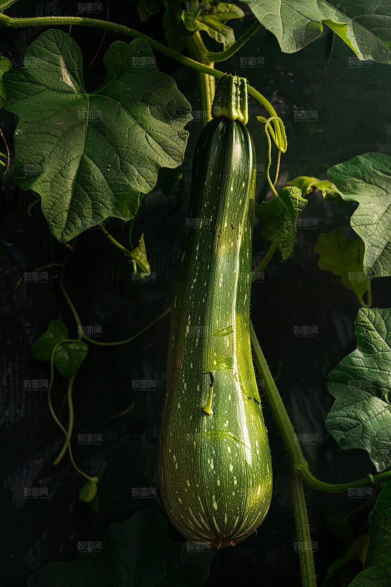 西葫芦自然菜瓜摄影图