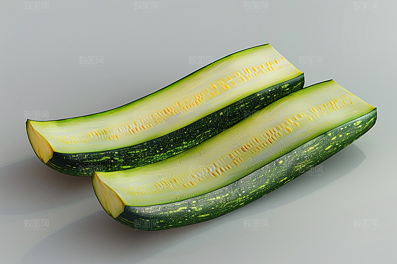 西葫芦食材蔬菜摄影图