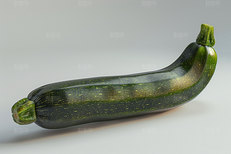 西葫芦白瓜清新摄影图