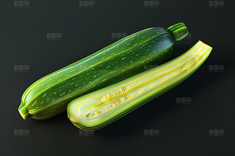 西葫芦蔬菜白瓜摄影图