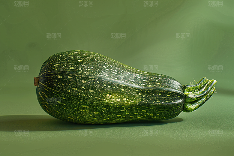西葫芦绿色自然摄影图