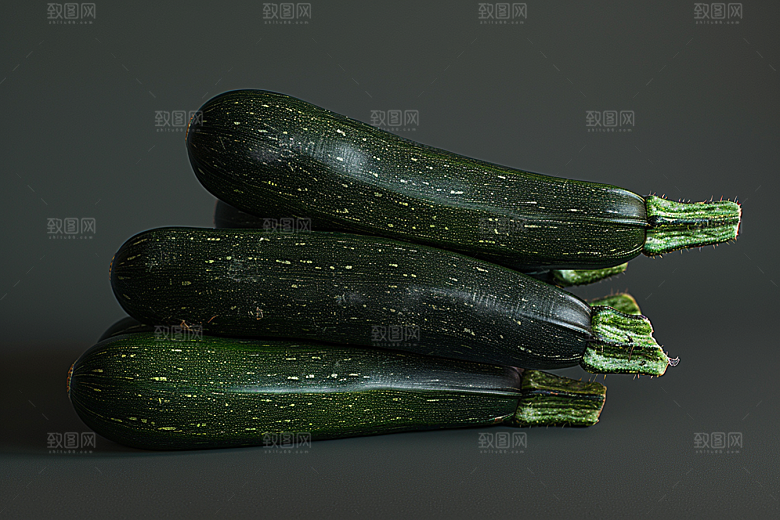 西葫芦自然瓜果摄影图