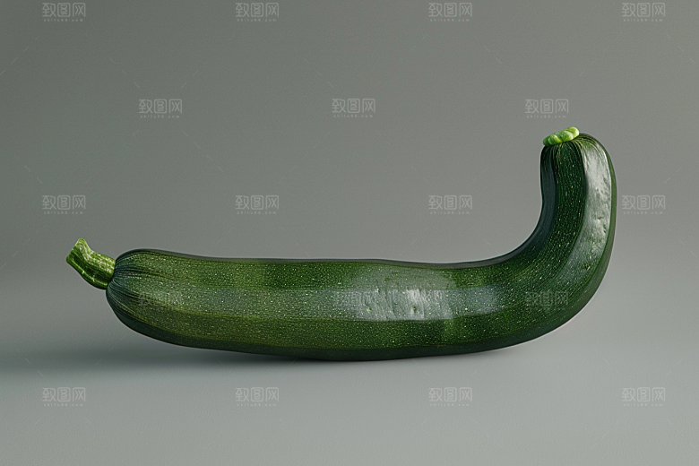 西葫芦果实白瓜摄影图