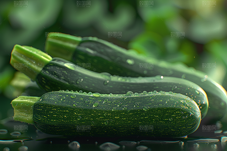 西葫芦自然蔬菜摄影图
