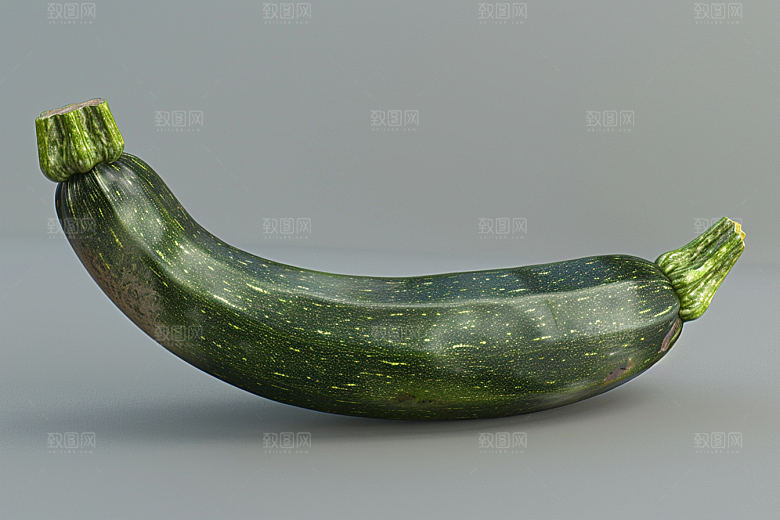 西葫芦蔬菜清新摄影图