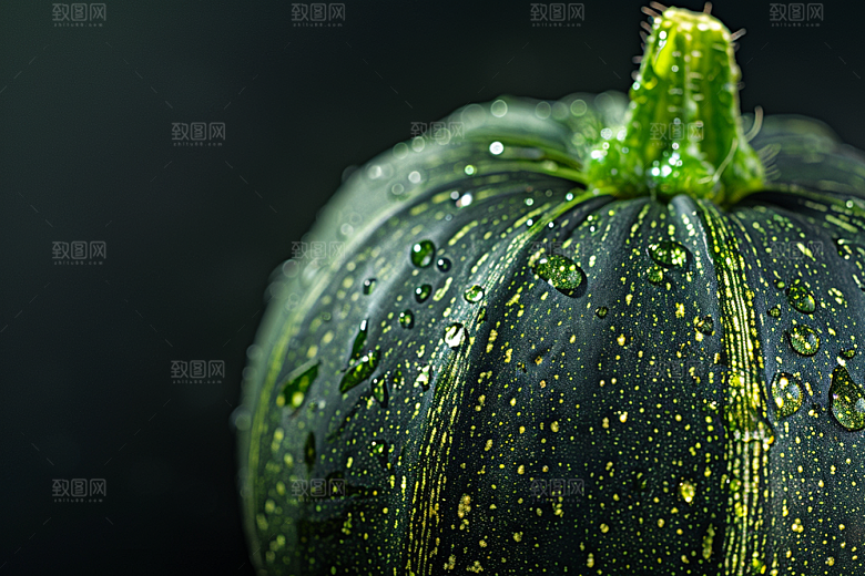西葫芦白瓜美食摄影图