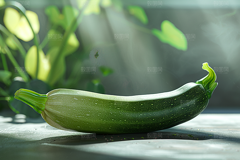 西葫芦自然清新摄影图
