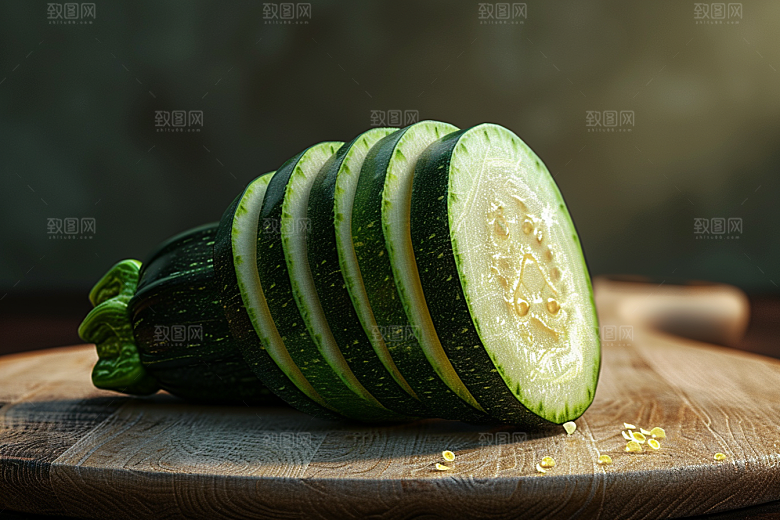 西葫芦美食高清摄影图