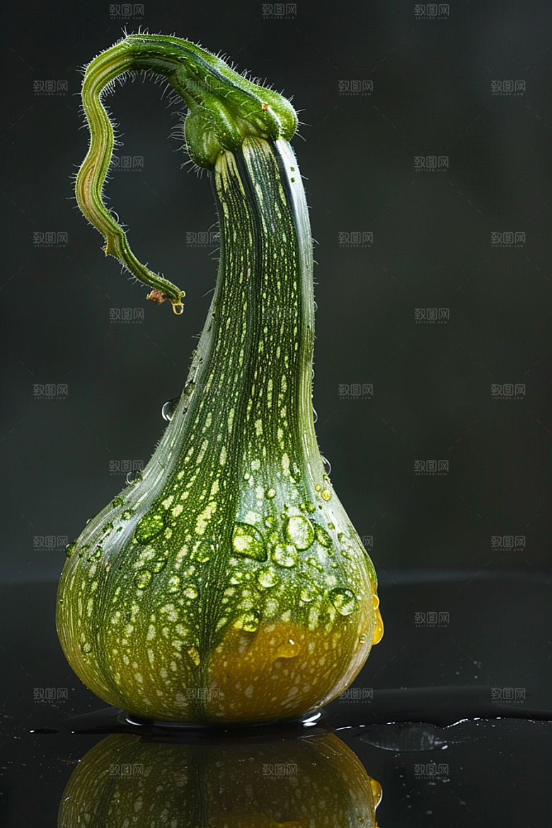 西葫芦菜瓜美食摄影图