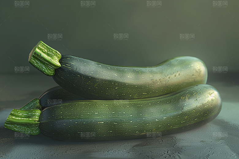西葫芦菜瓜蔬菜摄影图