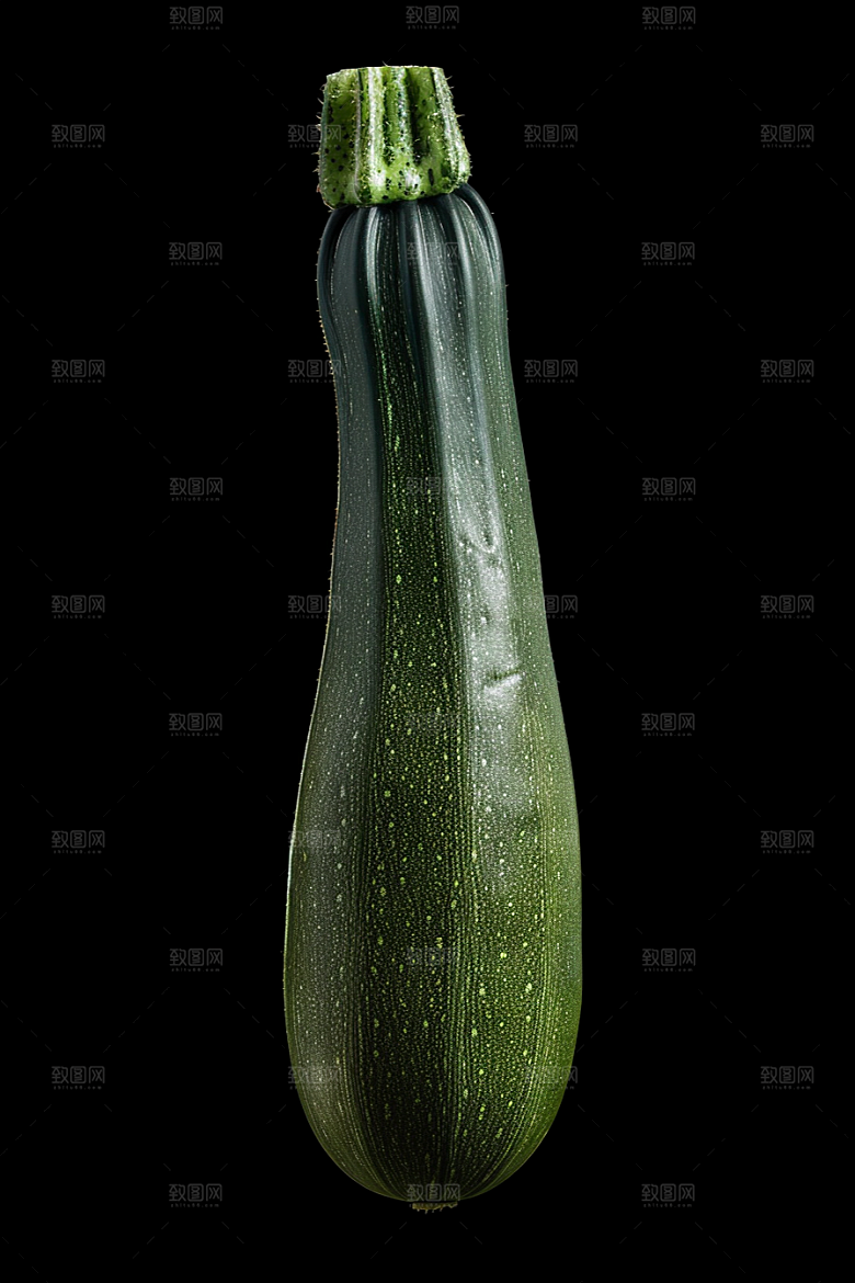 西葫芦自然食材摄影图